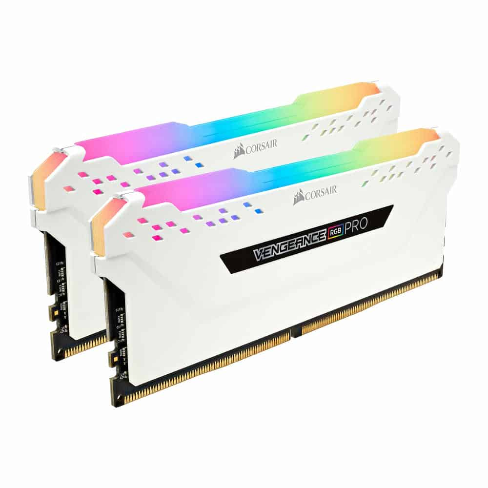 Corsair Vengeance RGB PRO White 16GB 3200 MHz DDR4 Dual Channel Memory Kit